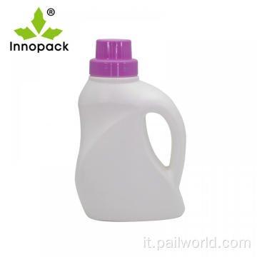 Bottiglia di detergente per lavanderia vuota HDPE da 500 ml di plastica
